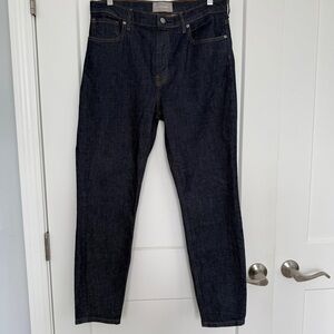 Everlane High Rise Dark Wash 31 Regular